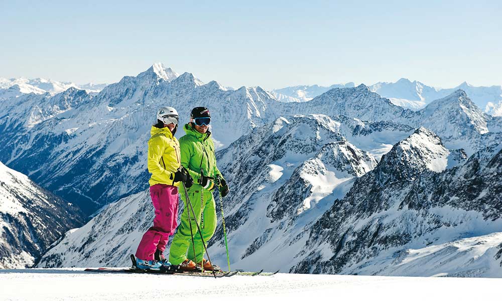 Sonnenskilauf Skiurlaub am Stubaier Gletscher Hotel Almhof Danler Hotel in Neustift Stubaital Tirol Sonnenskilauf Skiurlaub am Stubaier Gletscher Hotel Almhof Danler Hotel in Neustift Stubaital Tirol