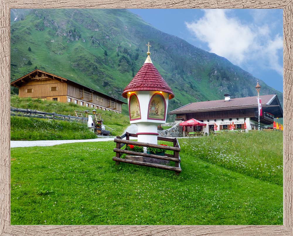 Oberiss Alm in Neustift Milders Stubaital Tyrol